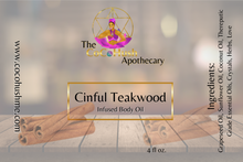 Load image into Gallery viewer, Cinful Teakwood Enchanted Body Oil *Seasonal*
