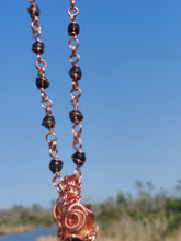 Load image into Gallery viewer, Enchanted Orogonite Smoky Quartz Crystal Key
